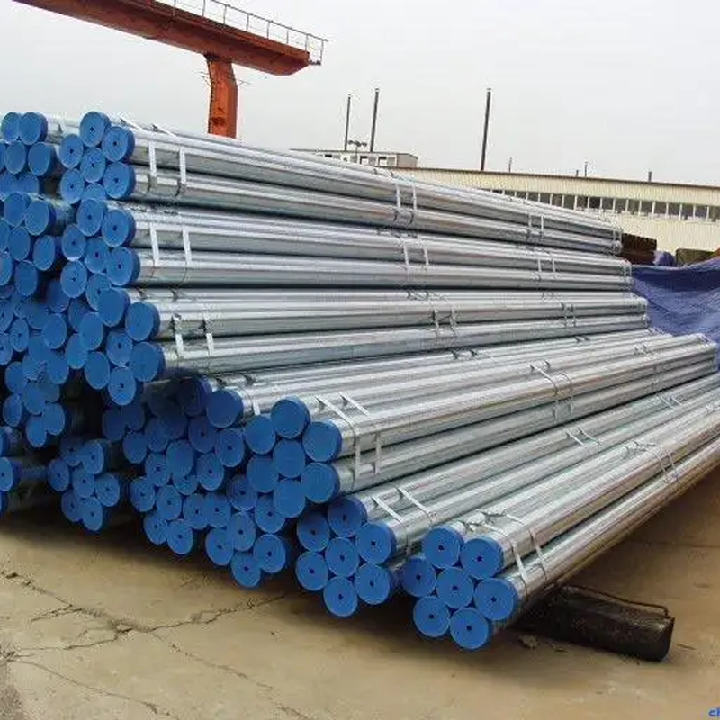 Galvanized steel pipe threaded