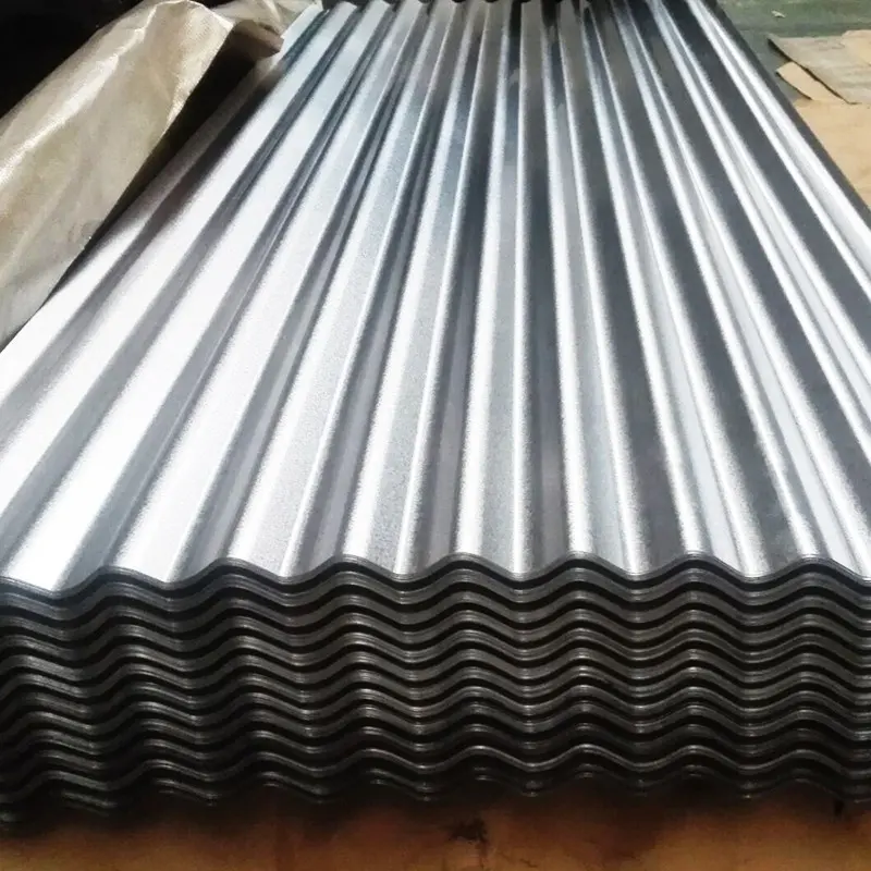 DX51D SGCC CGCC Z30-90G Galvanized Corrugated Roofing Sheet For Construction Material